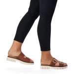 náhled Dámské nazouváky REMONTE D7953-24 hnědá S2