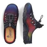 náhled Dámské nazouváky RIEKER RIE-10201136-S2 černá