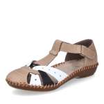 náhled Dámské sandály RIEKER RIE-10201140-S2 béžová