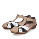 náhled Dámské sandály RIEKER RIE-10201140-S2 béžová