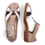 náhled Dámské sandály RIEKER RIE-10201140-S2 béžová