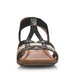 náhled Dámské sandály REMONTE R3664-02 černá S2