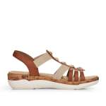 náhled Dámské sandály REMONTE RIE-10201167-S2 hnědá