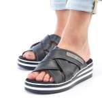 náhled Dámské nazouváky RIEKER V0250-00 černá S2