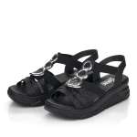 náhled Dámské sandály RIEKER V20L4-00 černá S3