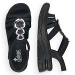 náhled Dámské sandály RIEKER V20L4-00 černá S3