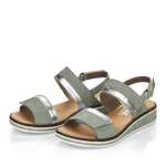 náhled Dámské sandály RIEKER RIE-10201184-S2 zelená