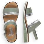 náhled Dámské sandály RIEKER RIE-10201184-S2 zelená