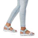 náhled Dámské sandály RIEKER RIE-10201209-S3 multicolor
