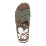 náhled Pánské nazouváky RIEKER 21066-54 zelená S5