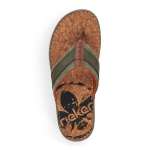 náhled Pánské žabky RIEKER 21095-54 zelená S4