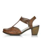 náhled Dámské sandály RIEKER 40969-24 hnědá S3