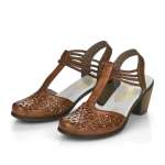 náhled Dámské sandály RIEKER 40969-24 hnědá S3
