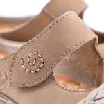 náhled Dámské nazouváky RIEKER 46001-62 béžová S2