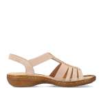 náhled Dámské sandály RIEKER 60852-31 růžová S3