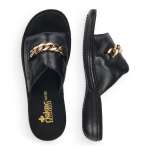 náhled Dámské nazouváky RIEKER RIE-10201271-S2 černá