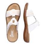 náhled Dámské nazouváky RIEKER RIE-10201273-S2 bílá