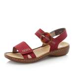 náhled Dámské sandály RIEKER RIE-10201275-S2 červená