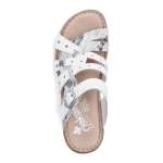 náhled Dámské nazouváky RIEKER RIE-10201278-S2 bílá