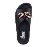 náhled Dámské nazouváky RIEKER 62154-00 černá S2