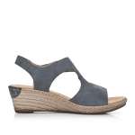 náhled Dámské sandály RIEKER 62468-14 modrá S2