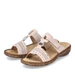 náhled Dámské nazouváky RIEKER RIE-10201294-S2 růžová