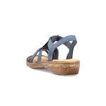 náhled Dámské sandály RIEKER RIE-10201295-S2 modrá