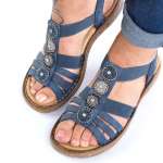 náhled Dámské sandály RIEKER RIE-10201295-S2 modrá