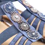 náhled Dámské sandály RIEKER RIE-10201295-S2 modrá