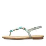 náhled Dámské sandály RIEKER RIE-10201307-S2 zelená