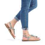 náhled Dámské sandály RIEKER RIE-10201307-S2 zelená