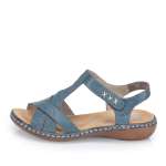 náhled Dámské sandály RIEKER 65919-12 modrá S6