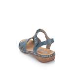 náhled Dámské sandály RIEKER 65919-12 modrá S6
