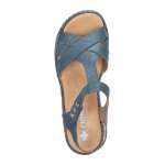 náhled Dámské sandály RIEKER 65919-12 modrá S6