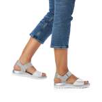 náhled Dámské sandály RIEKER RIE-10201326-S2 bílá