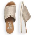 náhled Dámské nazouváky RIEKER RIE-10201332-S2 béžová