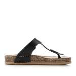 náhled Dámské žabky RIEKER 68285-01 černá S2