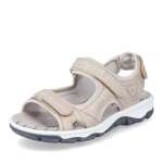 náhled Dámské sandály RIEKER RIE-10201348-S2 béžová