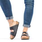 náhled Dámské nazouváky RIEKER 69384-00 černá S2