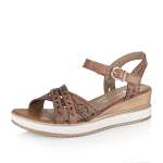 náhled Dámské sandály REMONTE RIE-10201364-S2 hnědá