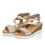 náhled Dámské sandály REMONTE R6156-60 béžová S2
