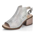 náhled Dámské sandály RIEKER RIE-10201402-S2 stříbrná
