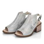 náhled Dámské sandály RIEKER RIE-10201402-S2 stříbrná