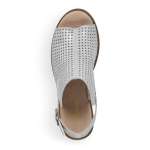 náhled Dámské sandály RIEKER RIE-10201402-S2 stříbrná