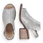 náhled Dámské sandály RIEKER RIE-10201402-S2 stříbrná