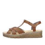 náhled Dámské sandály RIEKER RIE-10201412-S2 hnědá