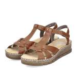 náhled Dámské sandály RIEKER RIE-10201412-S2 hnědá