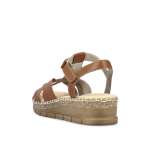 náhled Dámské sandály RIEKER RIE-10201412-S2 hnědá