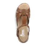 náhled Dámské sandály RIEKER RIE-10201412-S2 hnědá