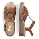 náhled Dámské sandály RIEKER RIE-10201412-S2 hnědá